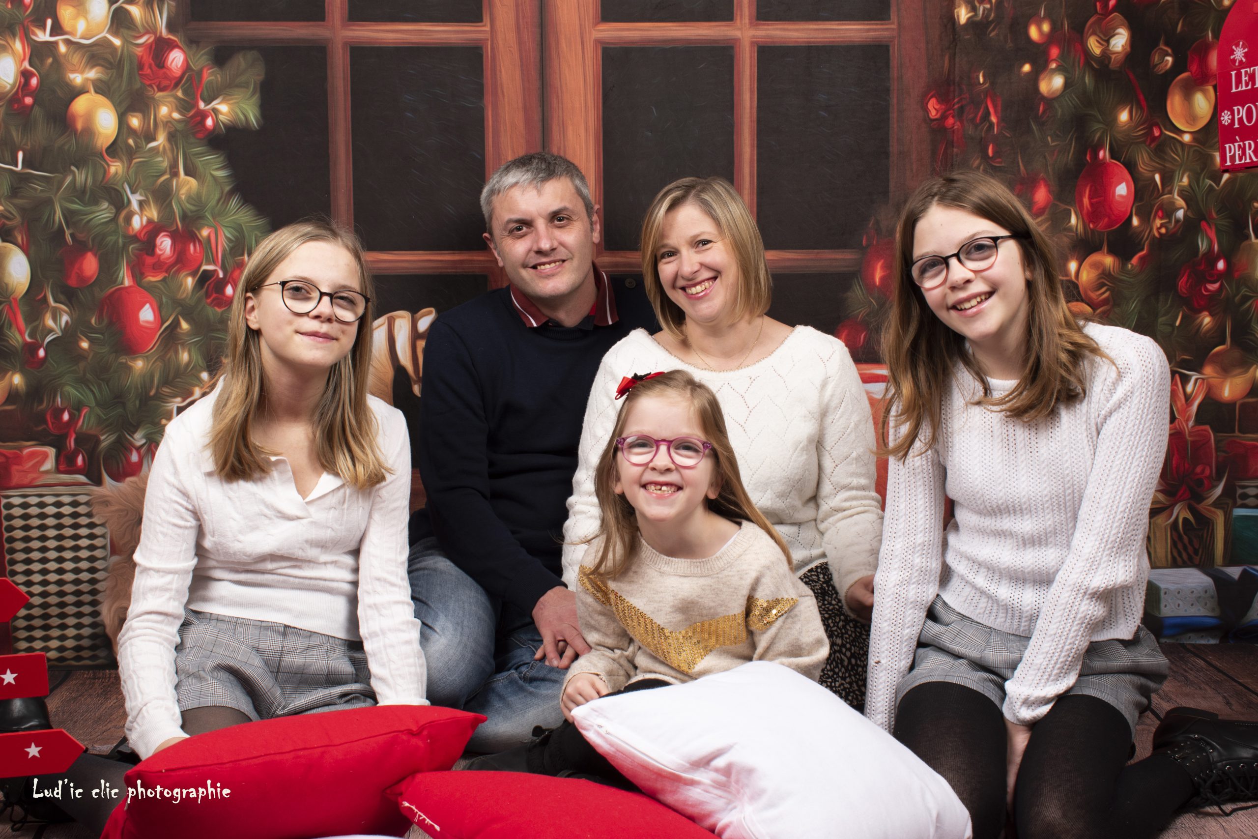 photos de famille pour Noel