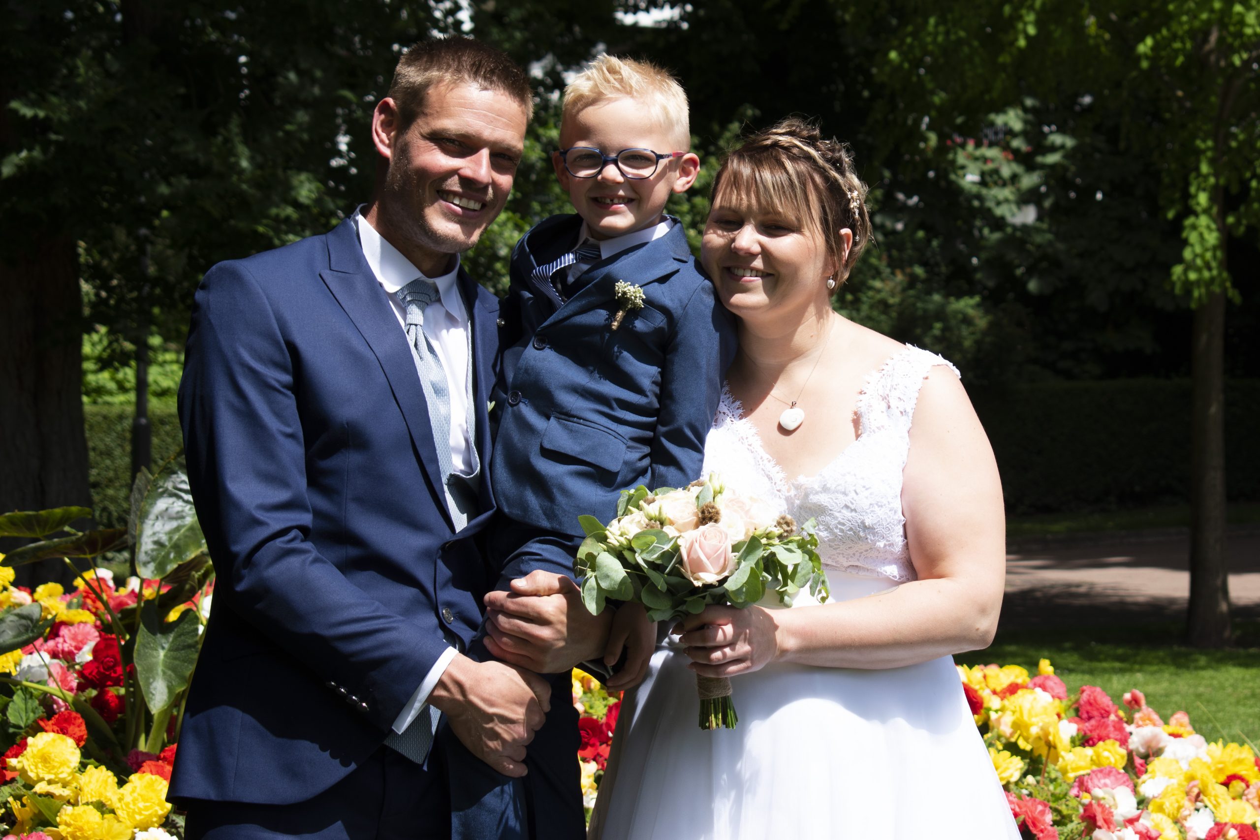 bonheur, famille, amour, mariage